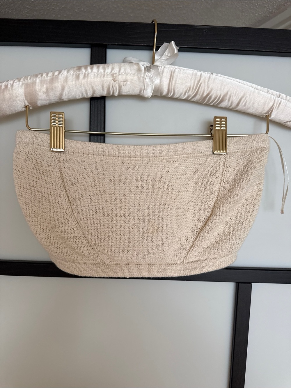 Cult Gaia Knit Tube Top - Size XS - Beige